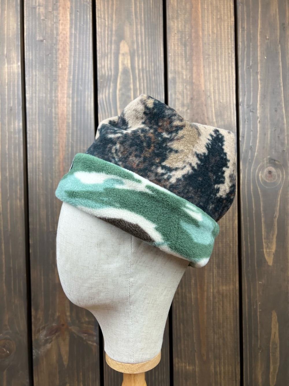 Custom STZY 4 point reversible beanie